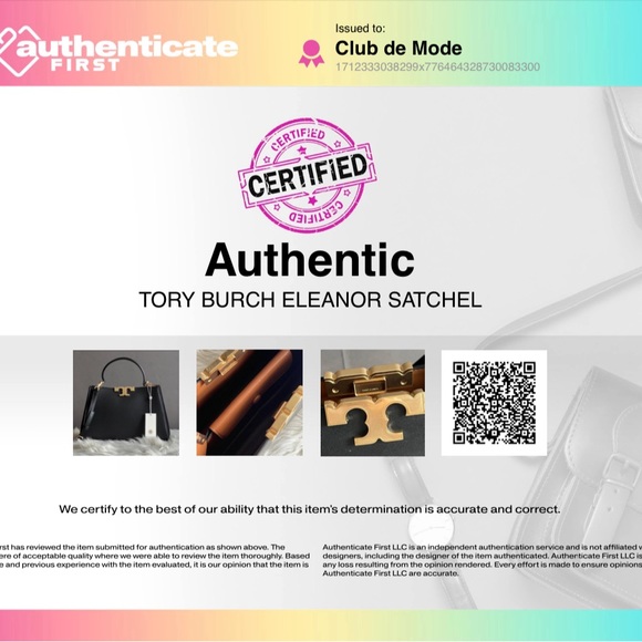 💰SOLD - 153215 - Tory Burch Eleanor Pebbled Satchel - Picture 12 of 12